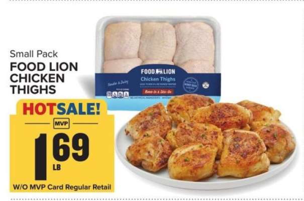Food Lion Chicken Thighs