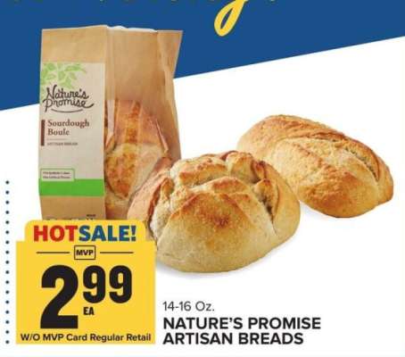 NATURE’S PROMISE ARTISAN BREADS