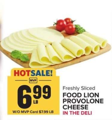 Food Lion Provolone Cheese