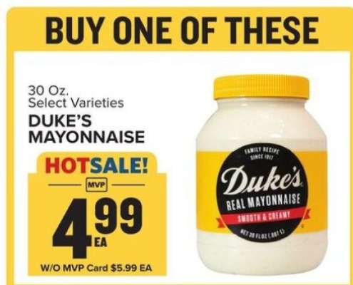 Duke's Mayonnaise