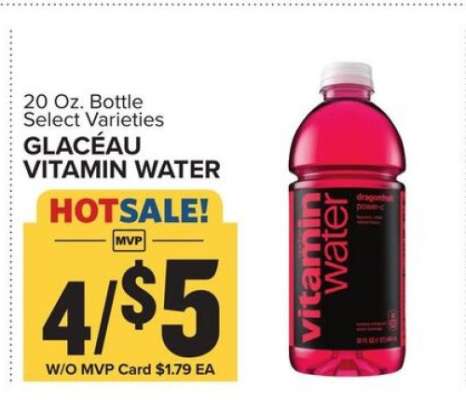 Glaceau Vitamin Water