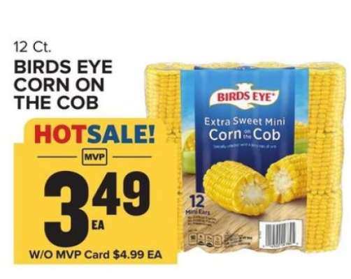 Birds Eye Corn on the Cob