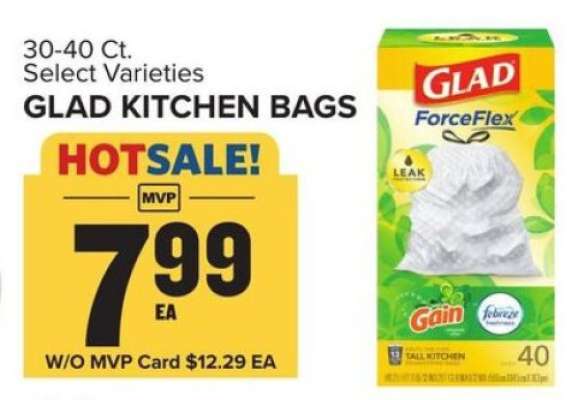 Glad Kitchen Bags