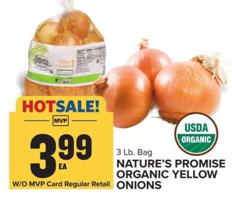 Nature's Promise Organic Yellow Onions