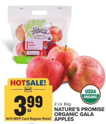 Nature's Promise Organic Gala Apples