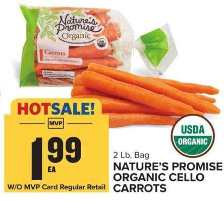 Nature's Promise Organic Cello Carrots