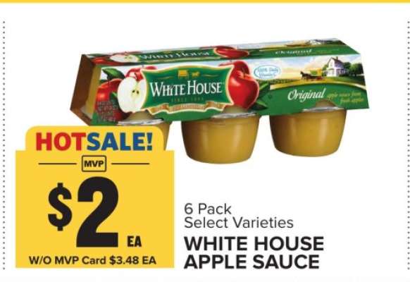 WHITE HOUSE APPLE SAUCE