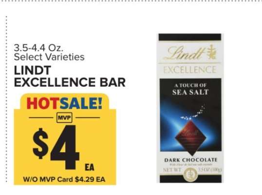 Lindt Excellence Bar