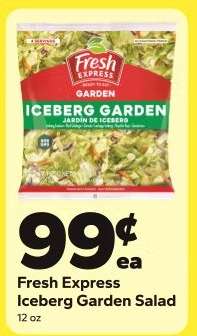 Fresh Express Iceberg Garden Salad