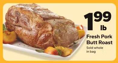 Fresh Pork Butt Roast