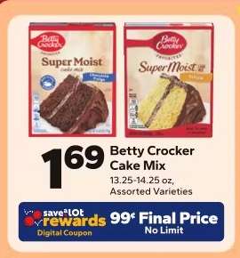 Betty Crocker Cake Mix