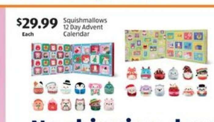 Squishmallows 12-Day Advent Calendar