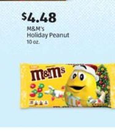 M&M's Holiday Peanut
