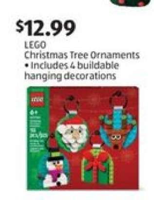 LEGO Christmas Tree Ornaments