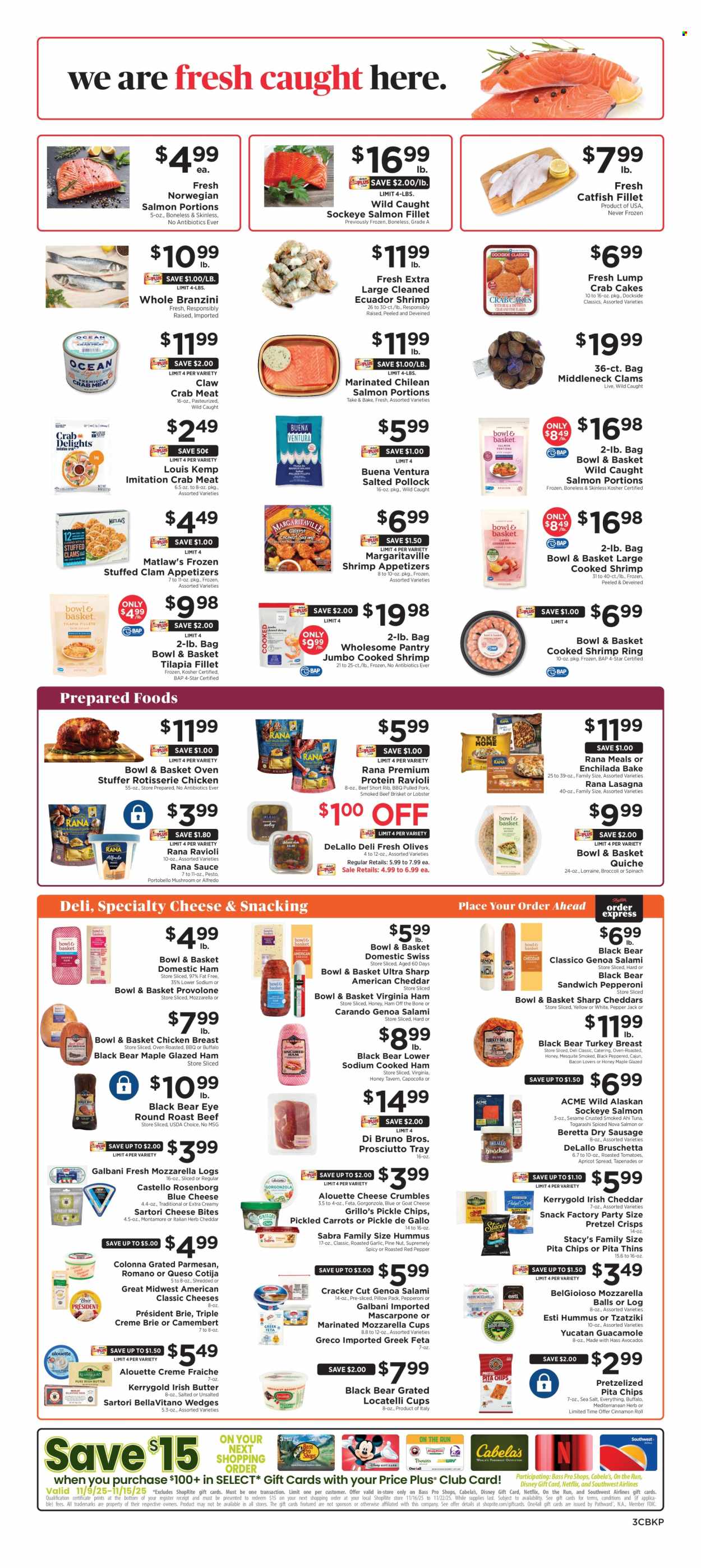ShopRite ad - 11/09/2025 - 11/15/2025. Page 4