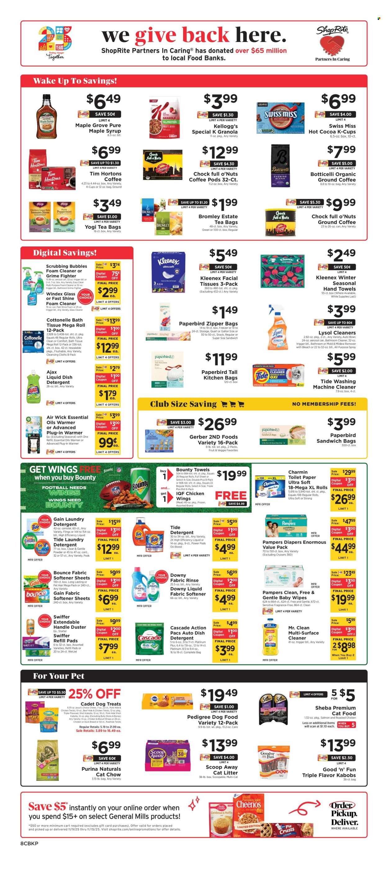 ShopRite ad - 11/09/2025 - 11/15/2025. Page 9
