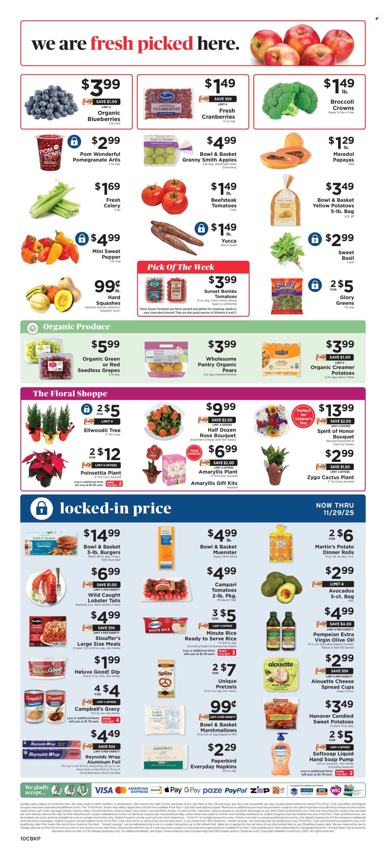 ShopRite ad - 11/09/2025 - 11/15/2025. Page 11
