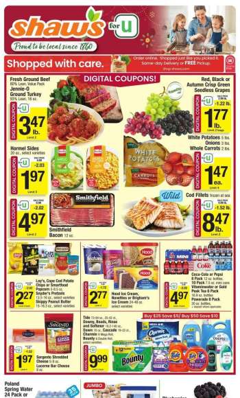 thumbnail - Shaw’s Ad - Weekly Ad