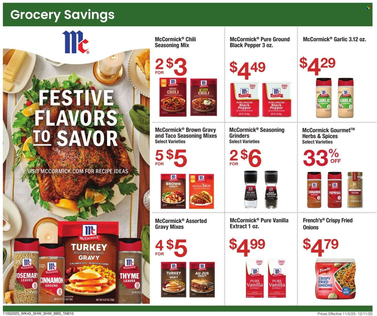 Shaw’s ad - 11/05/2025 - 12/11/2025. Page 10