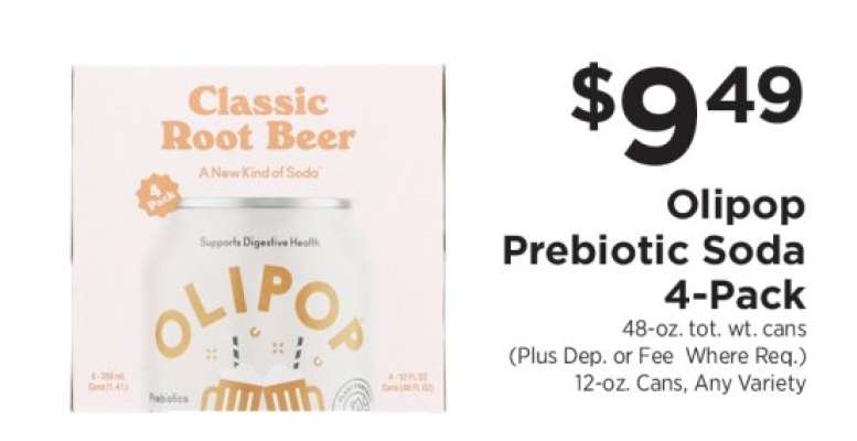 Olipop Prebiotic Soda 4-Pack