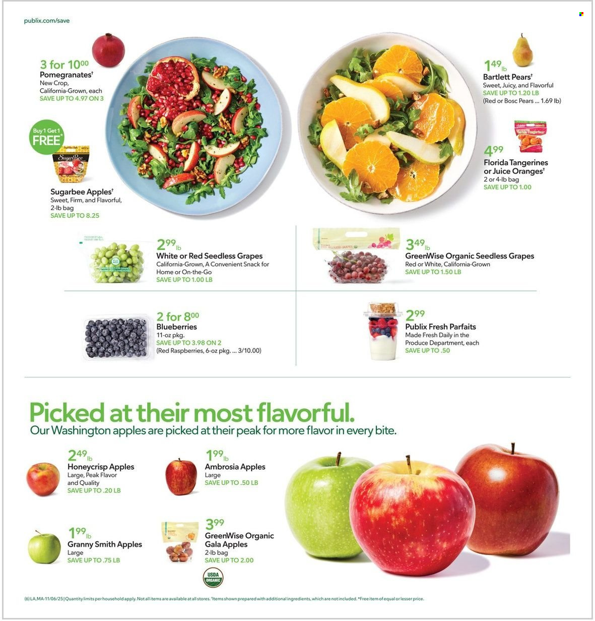 Publix ad - 11/06/2025 - 11/12/2025. Page 6