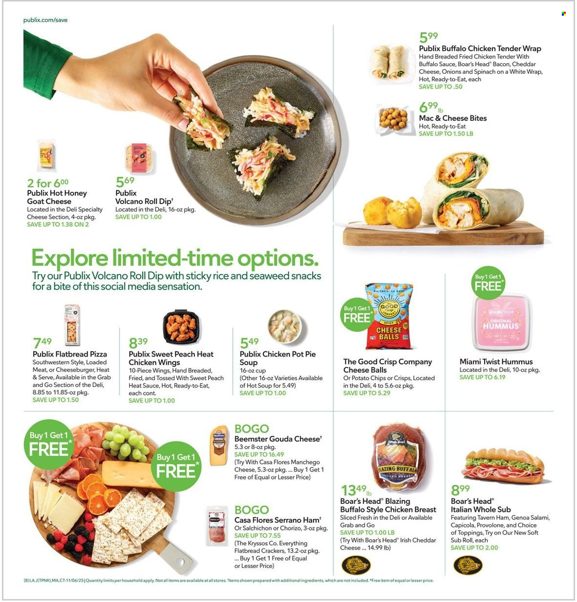 Publix ad - 11/06/2025 - 11/12/2025. Page 8