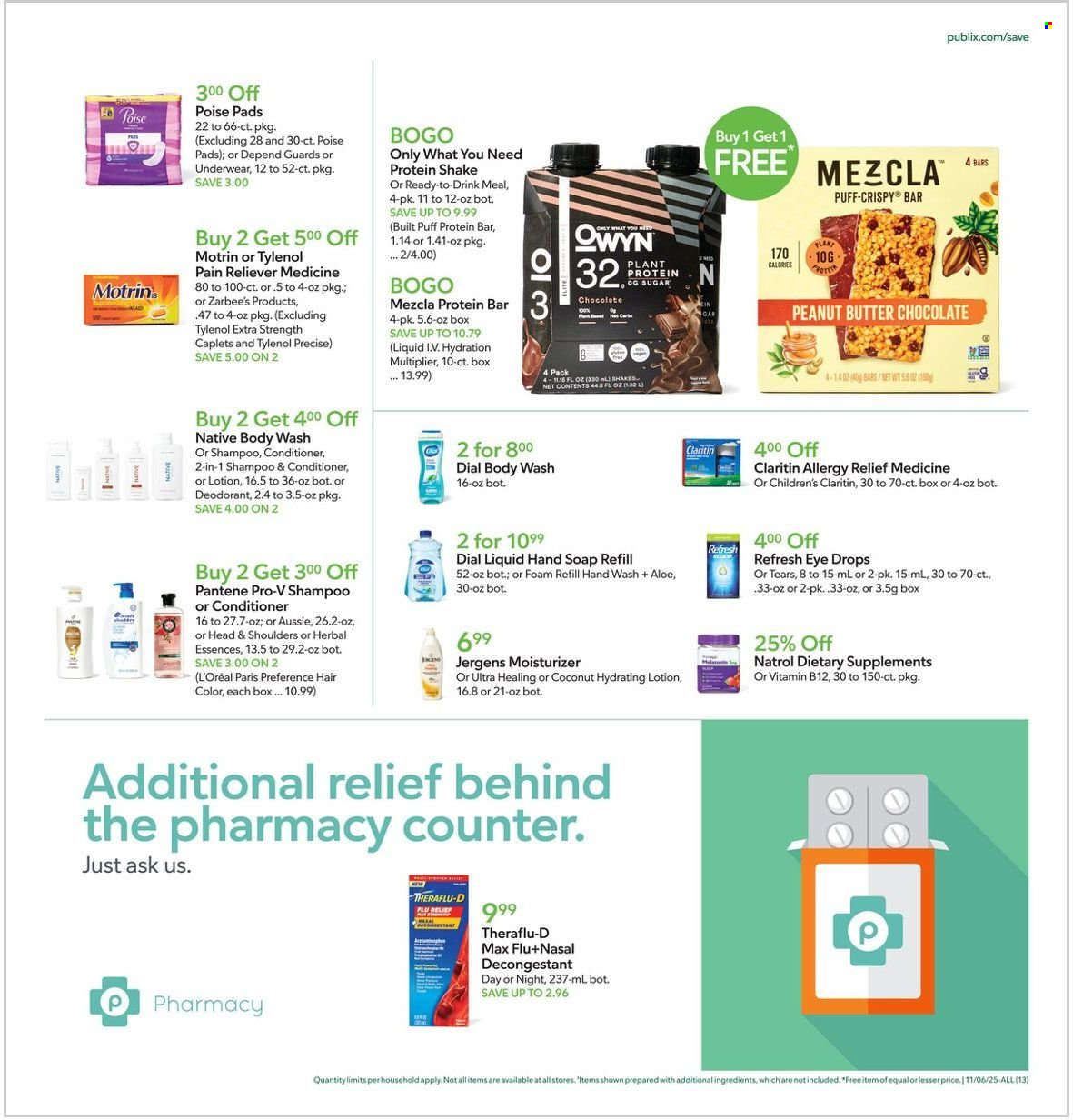 Publix ad - 11/06/2025 - 11/12/2025. Page 13