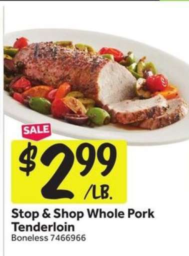 Stop & Shop Whole Pork Tenderloin
