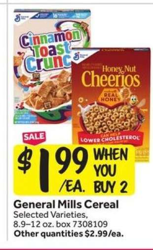 General Mills Cereal