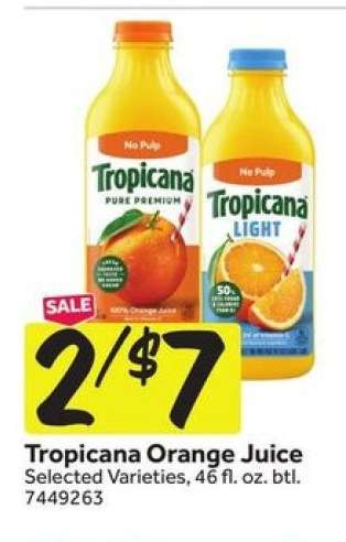 Tropicana Orange Juice