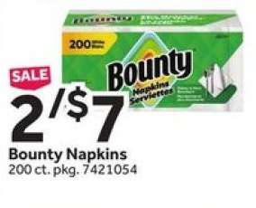 Bounty Napkins