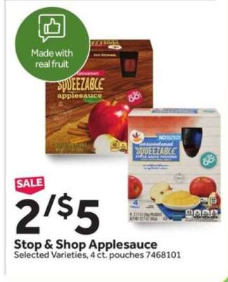 Stop & Shop Applesauce