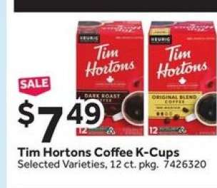 Tim Hortons Coffee K-Cups