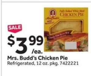 Mrs. Budd's Chicken Pie