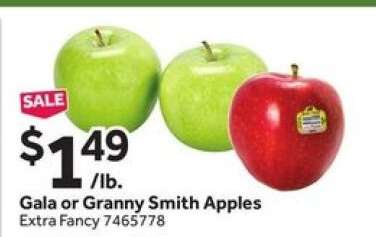 Gala or Granny Smith Apples