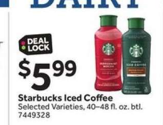 Starbucks Iced Coffee