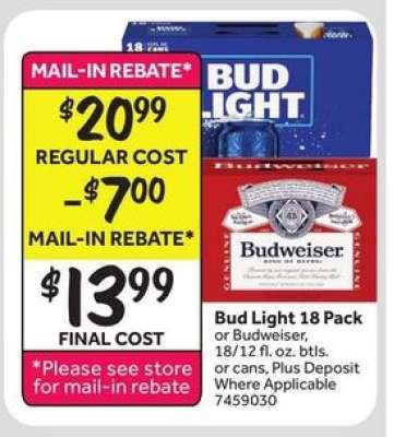 Bud Light 18 Pack