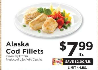 Alaska Cod Fillets