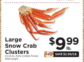 Large Snow Crab Clusters