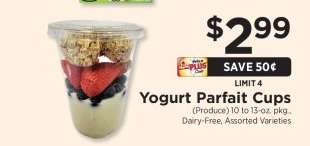 Yogurt Parfait Cups