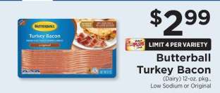 Butterball Turkey Bacon