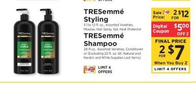 TRESemmé Styling & Shampoo