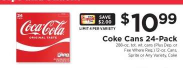 Coke Cans 24-Pack