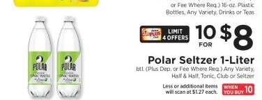 Polar Seltzer 1-Liter