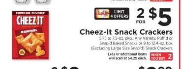 Cheez-It Snack Crackers
