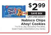 Nabisco Chips Ahoy! Cookies