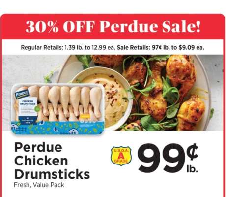 Perdue Chicken Drumsticks