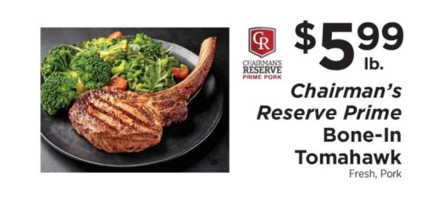 Chairman's Reserve Prime Bone-In Tomahawk