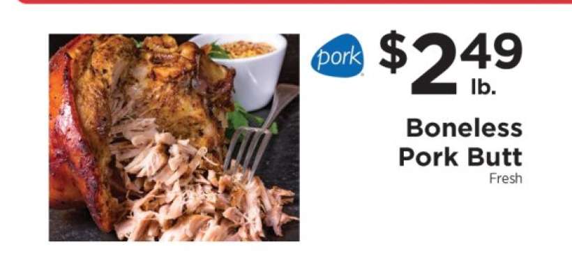 Boneless Pork Butt