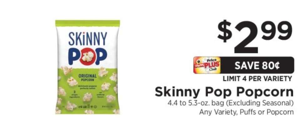 Skinny Pop Popcorn